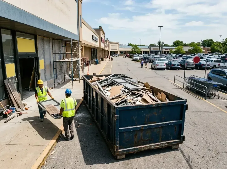 retail-store-renovation-debris-003 — frequently asked questions, Roll-off Dumpster Rentals in Kent Estates, IA